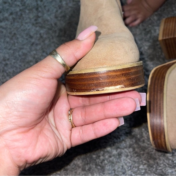 Khaki OASIS SOCIETY
Alexandra - Platform Ankle
Boots Sz 6 - Picture 10 of 12